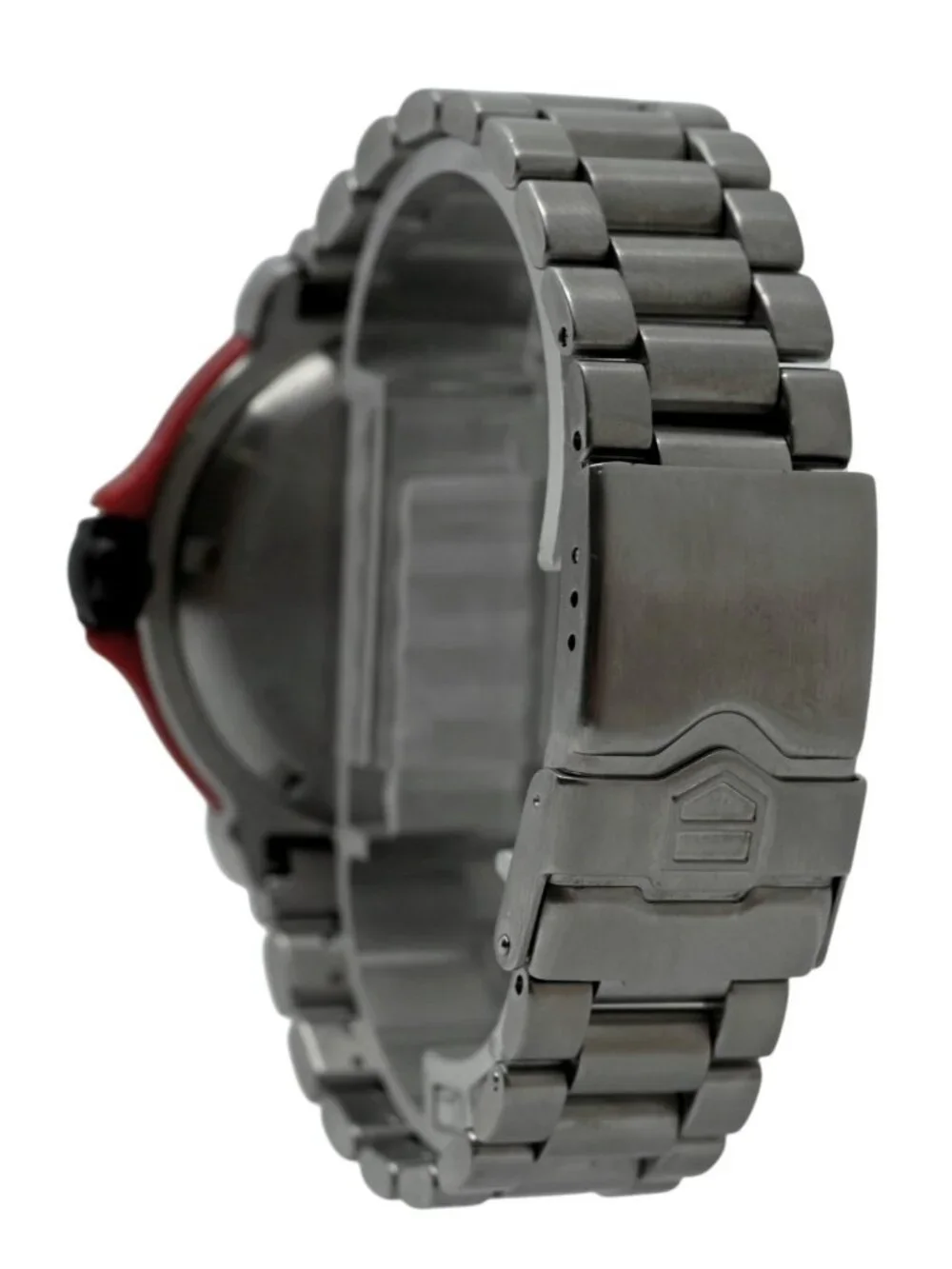 Tag Heuer 41mm Men's Formula 1 Swiss Made Red Dial SS Swiss Watch! Ref: WAC1113!